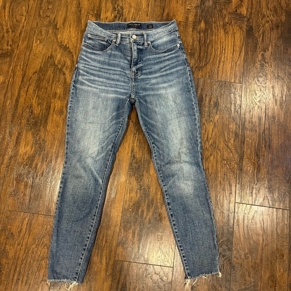Lucky Brand Light Blue Denim with Tan Patch